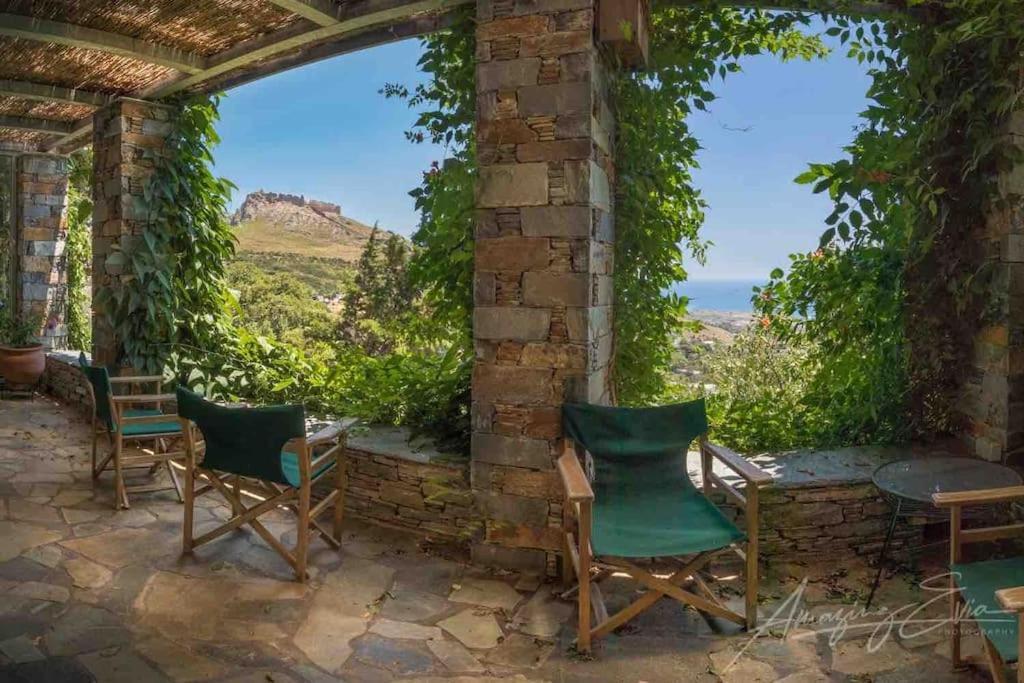 קריסטוס Villa Kasteli - Secret Beauty In The Mountains מראה חיצוני תמונה